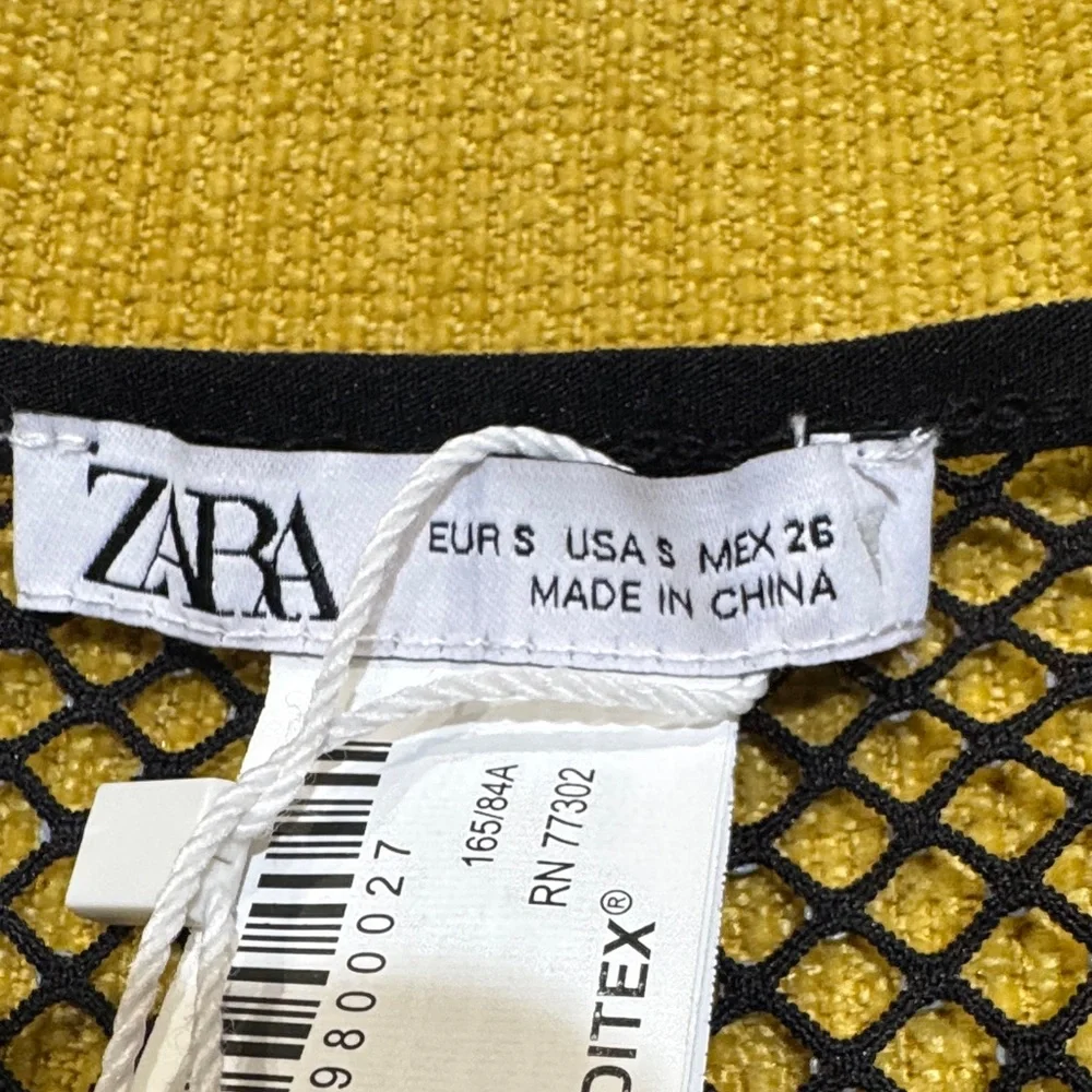 Zara Elegant Black and Silver Maxi Dress - Picture 4 of 4